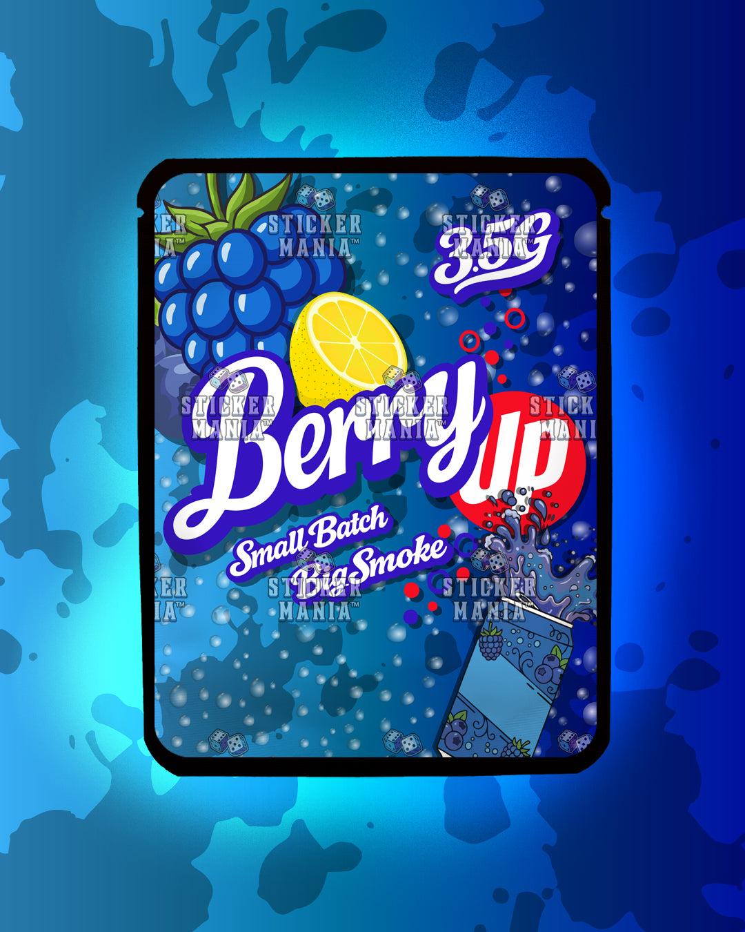 Berry Up | Pre-Made Sticker Bag | 3.5g