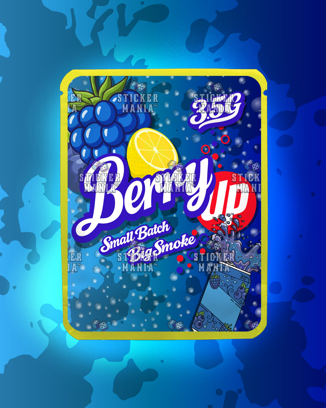 Berry Up | Pre-Made Sticker Bag | 3.5g