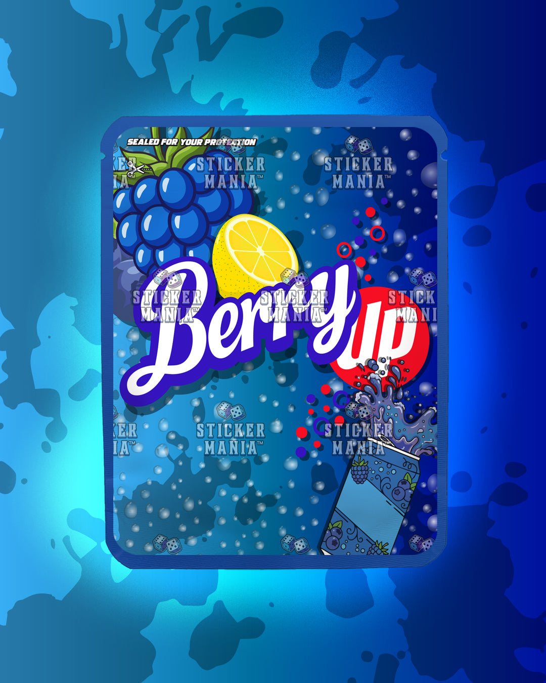 Berry Up | Pre-Made Sticker Bag | 3.5g