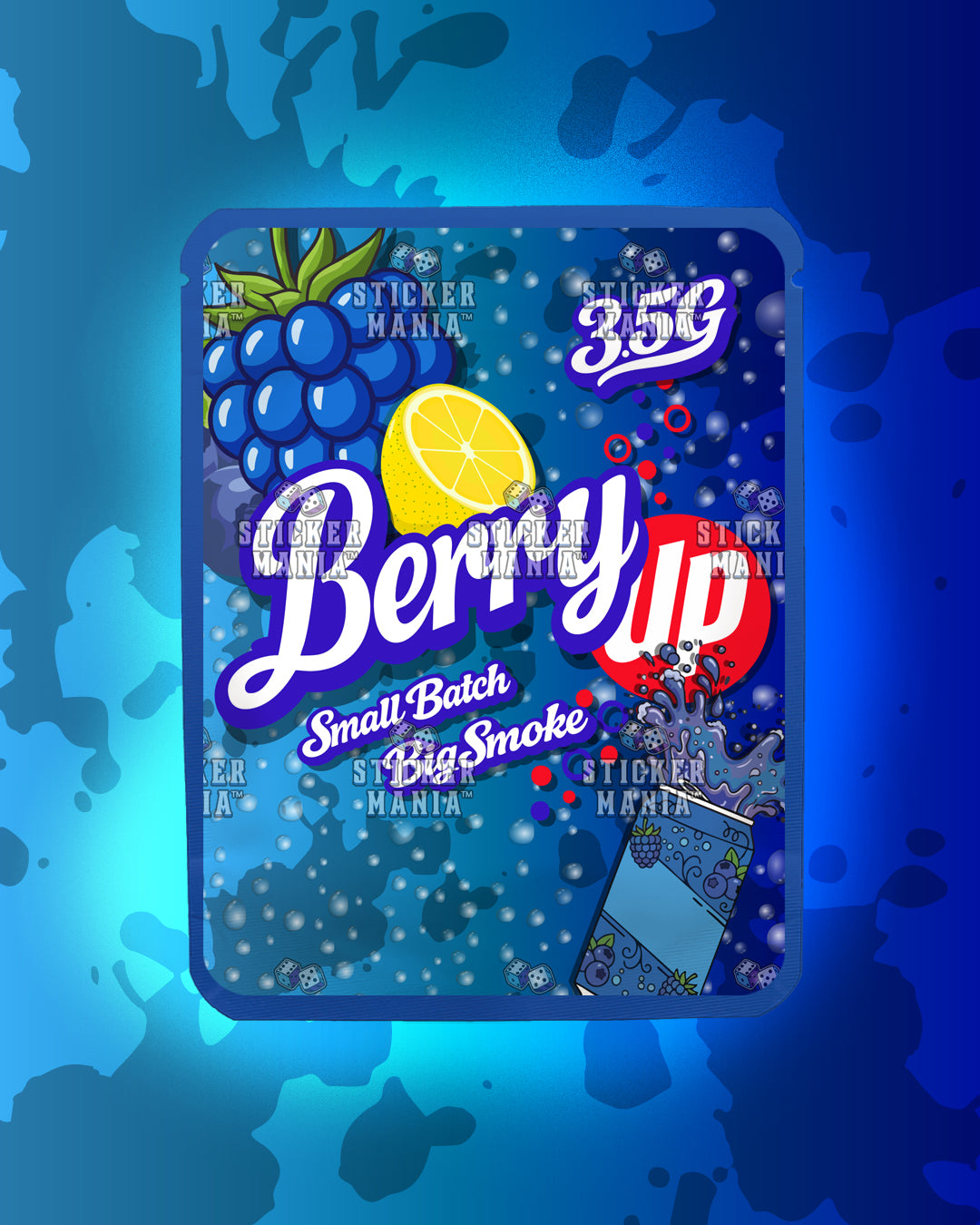Berry Up | Pre-Made Sticker Bag | 3.5g