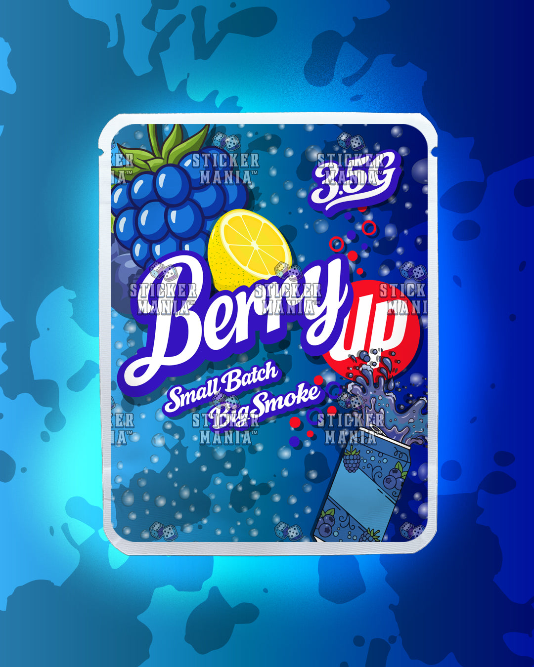 Berry Up | Pre-Made Sticker Bag | 3.5g