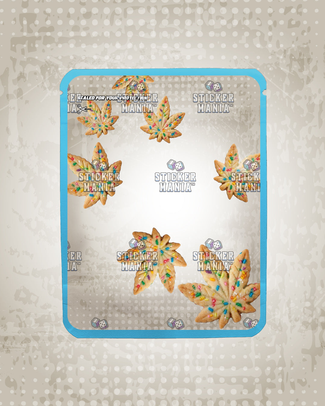 Milkshake Birthday Cake | Pre-Made Sticker Bag | 3.5g