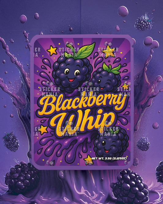 Blackberry Whip | Pre-Made Sticker Bag | 3.5g