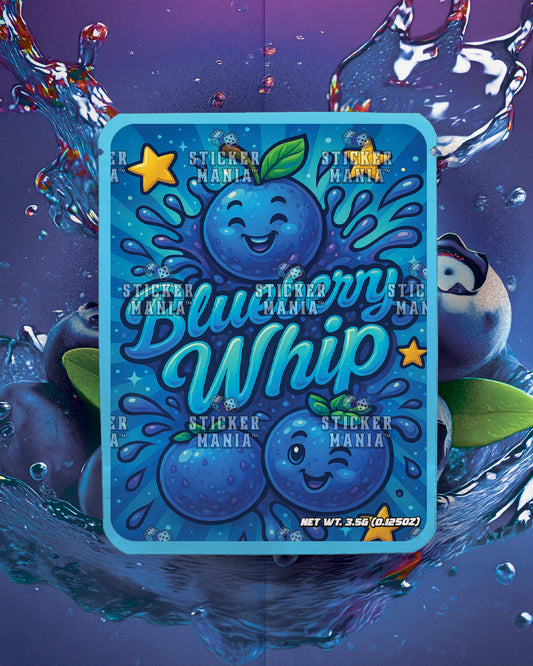 Blueberry Whip | Pre-Made Sticker Bag | 3.5g