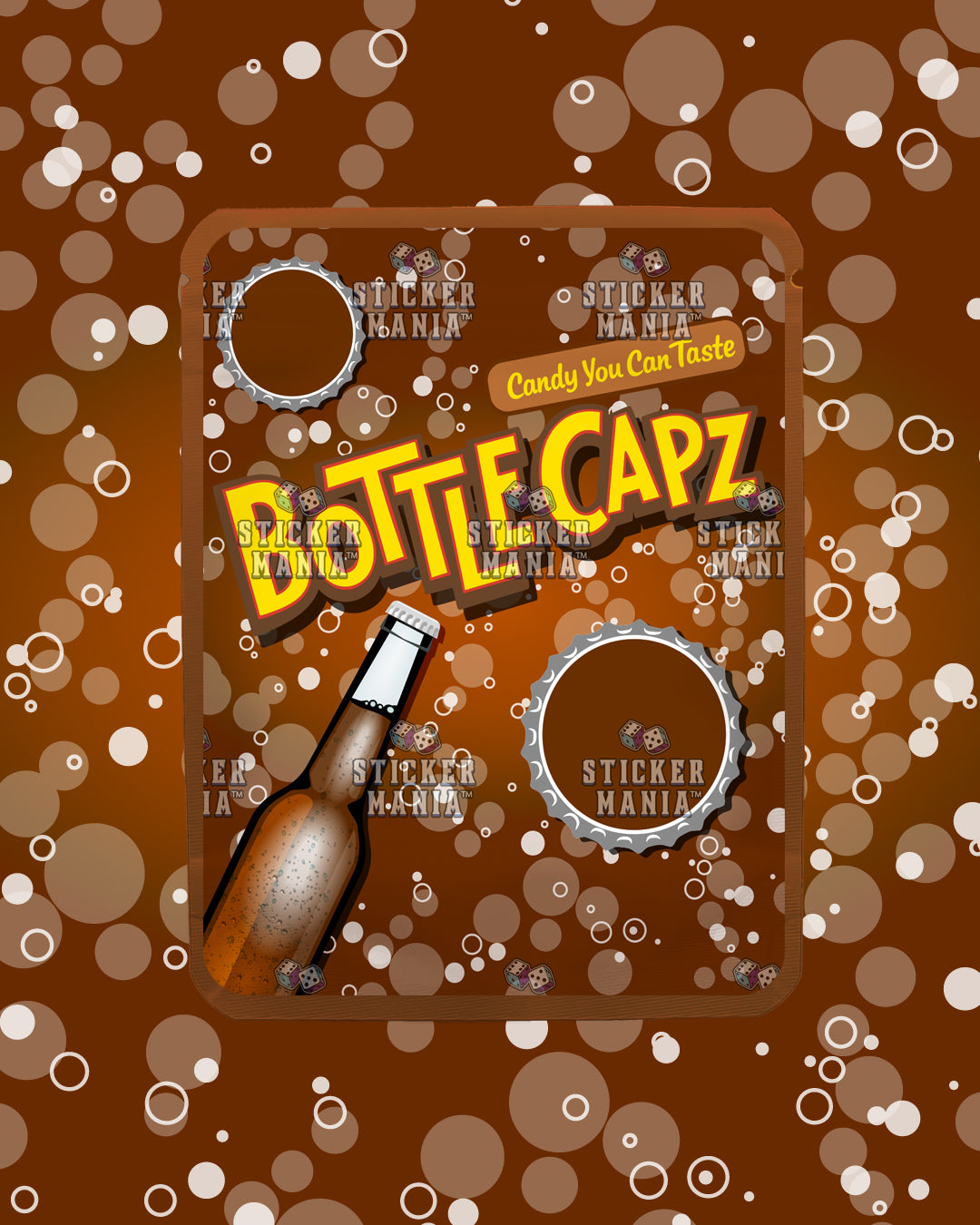 Bottle Capz Cola | Pre-Made Sticker Bag | 3.5g