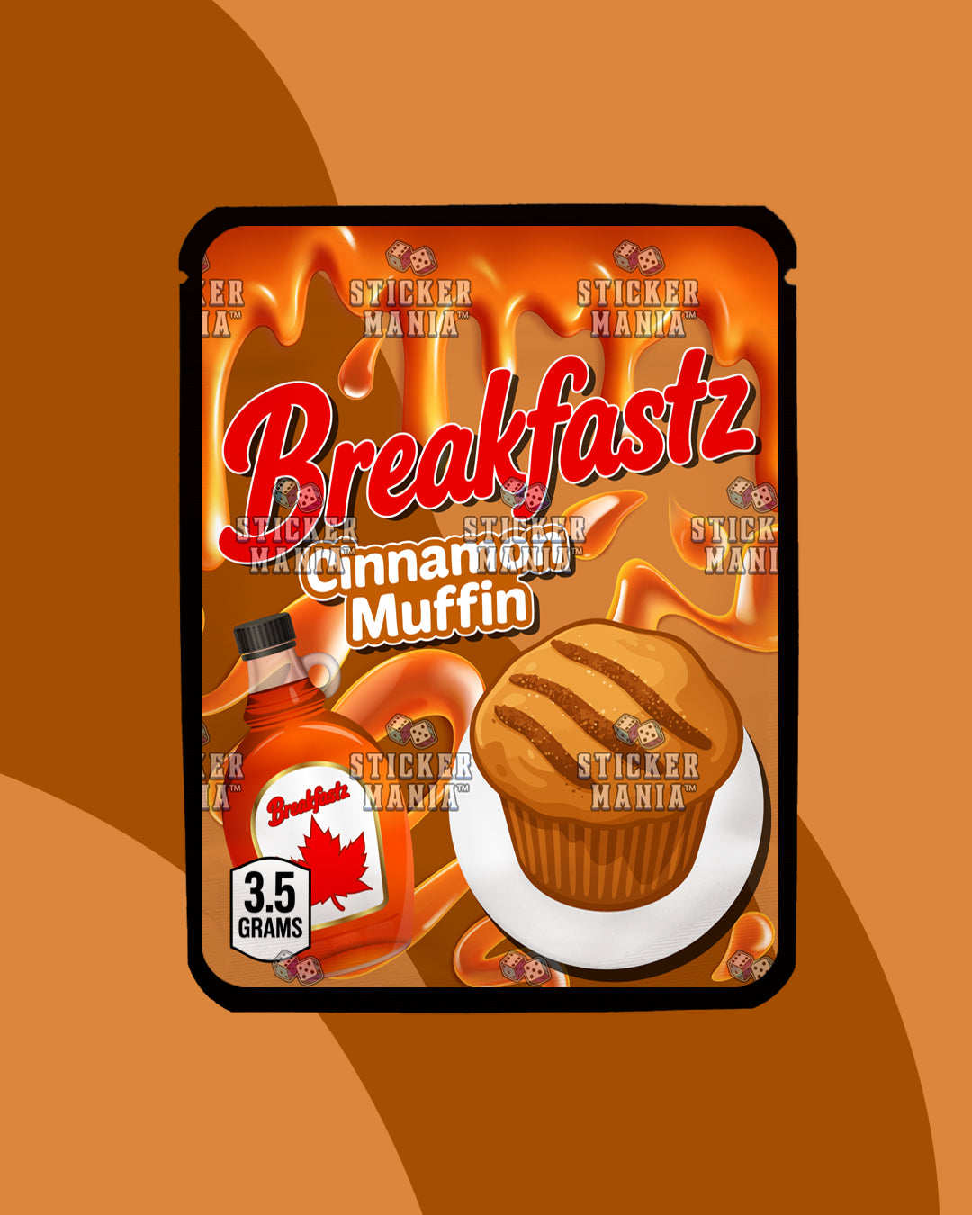 Breakfastz Cinnamon Muffin | Pre-Made Sticker Bag | 3.5g