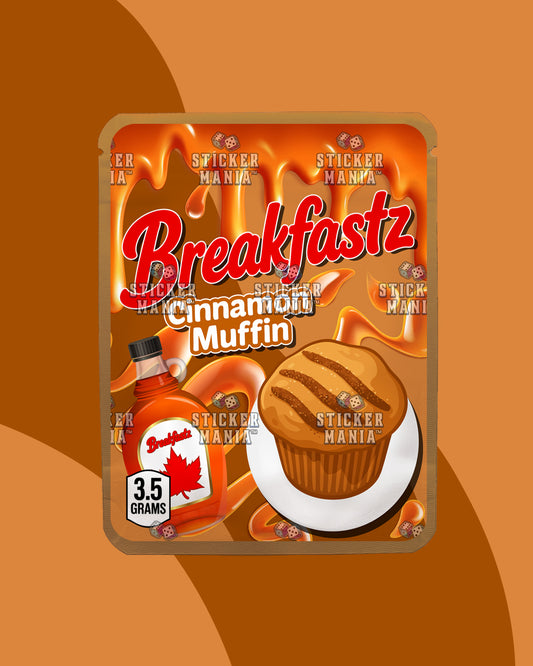 Breakfastz Cinnamon Muffin | Pre-Made Sticker Bag | 3.5g
