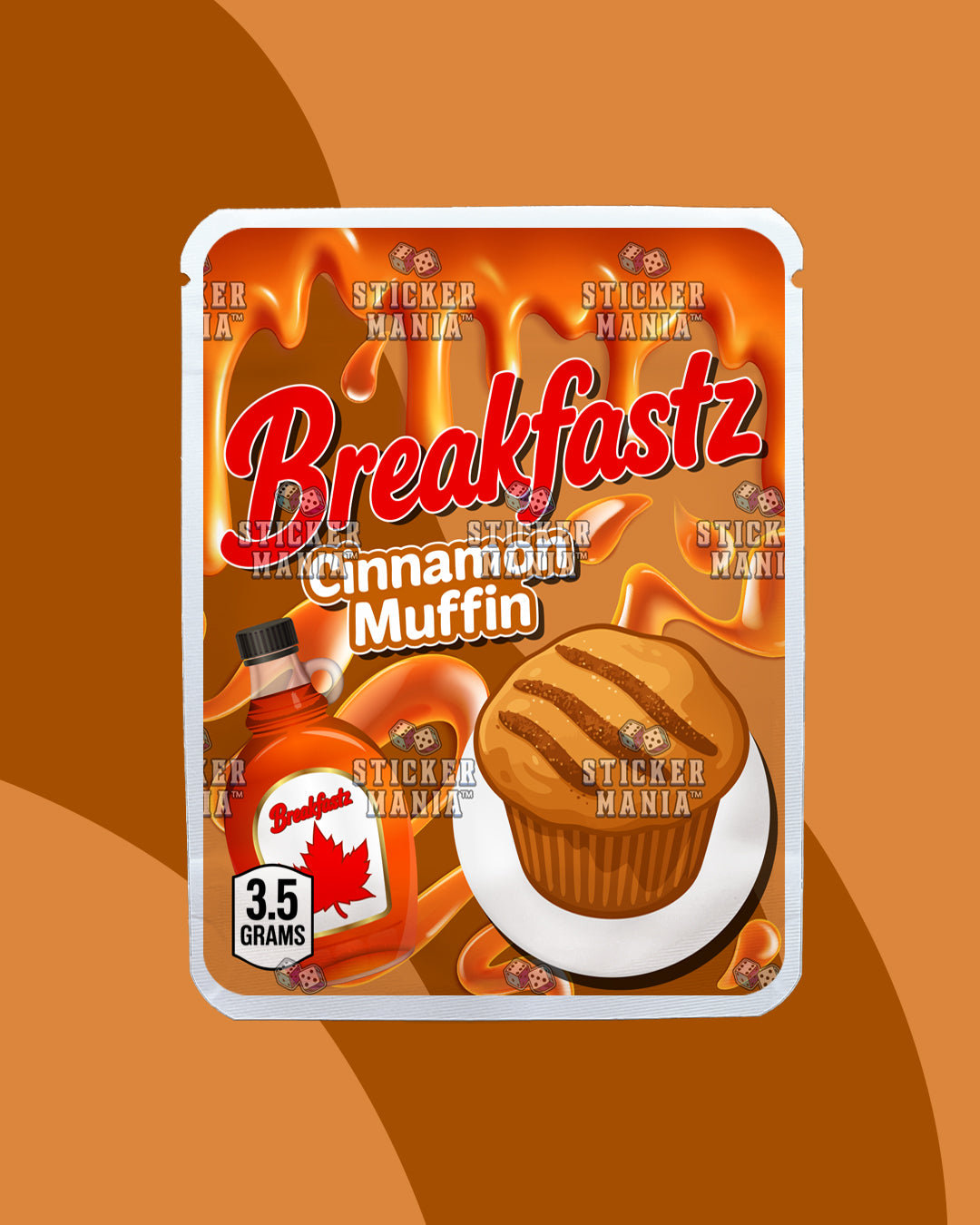 Breakfastz Cinnamon Muffin | Pre-Made Sticker Bag | 3.5g