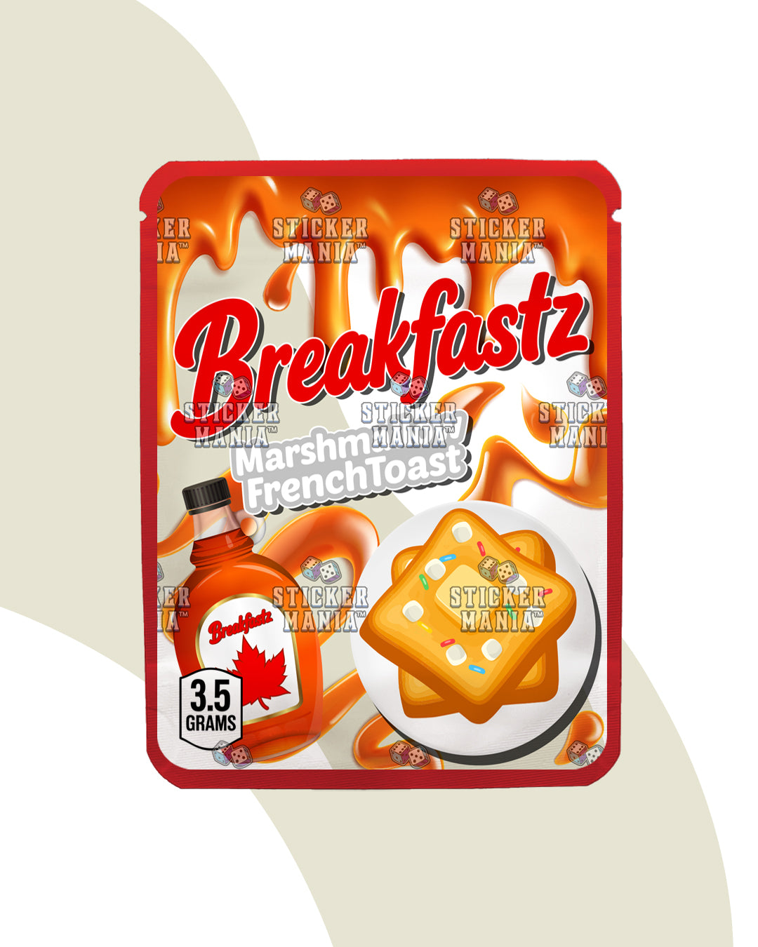 Breakfastz Marshmallow French Toast | Pre-Made Sticker Bag | 3.5g