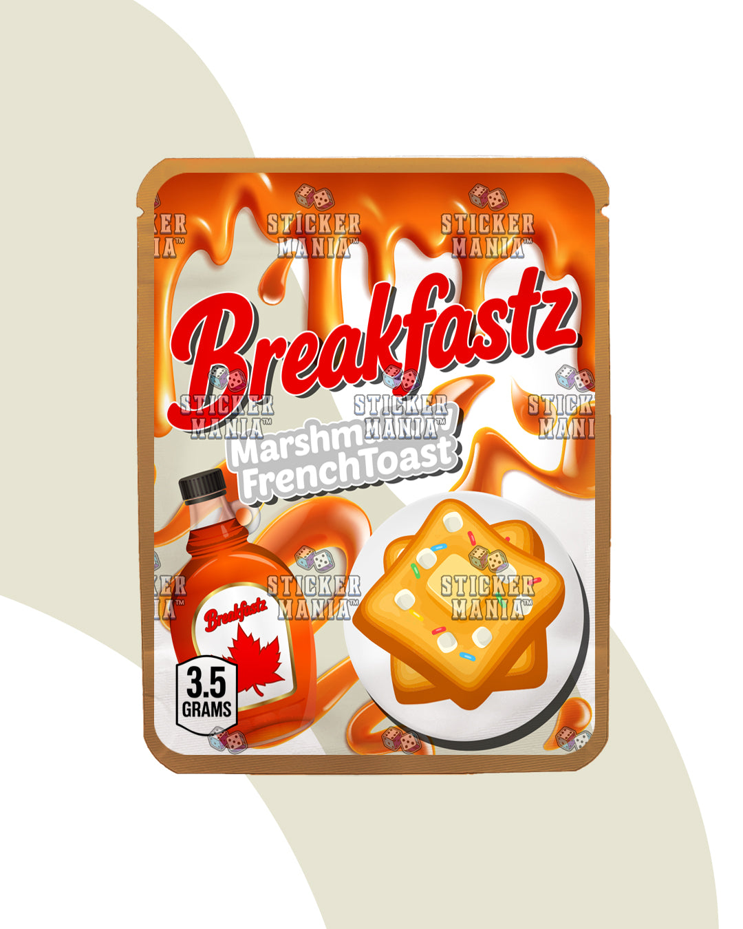 Breakfastz Marshmallow French Toast | Pre-Made Sticker Bag | 3.5g