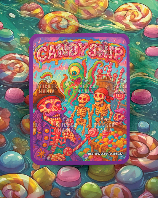 Candy Ship | Pre-Made Sticker Bag | 3.5g
