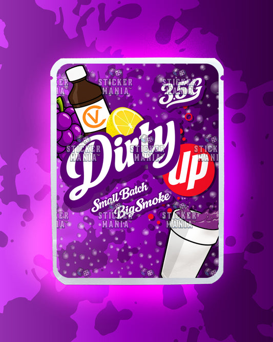 Dirty Up | Pre-Made Sticker Bag | 3.5g