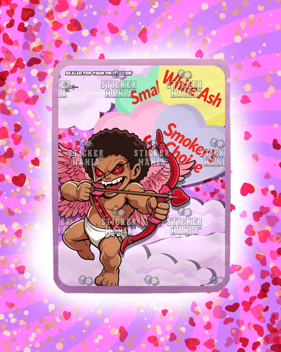 Cupidz Candiez | Pre-Made Sticker Bag | 3.5g