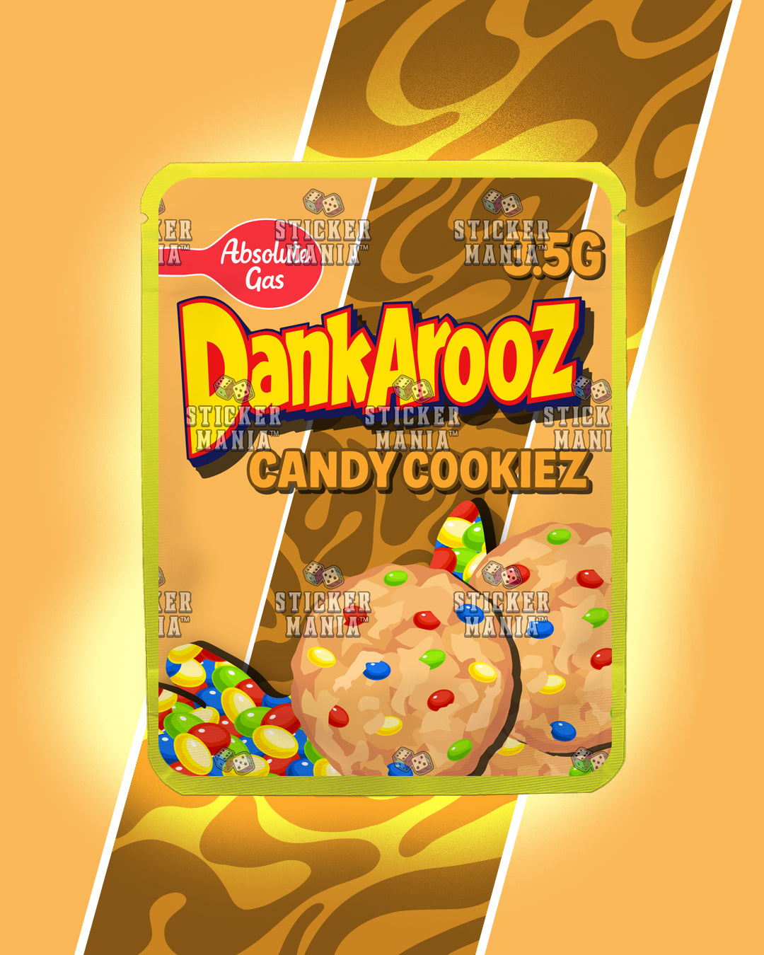 Dankarooz 2.0 Candy Cookiez | Pre-Made Sticker Bag | 3.5g