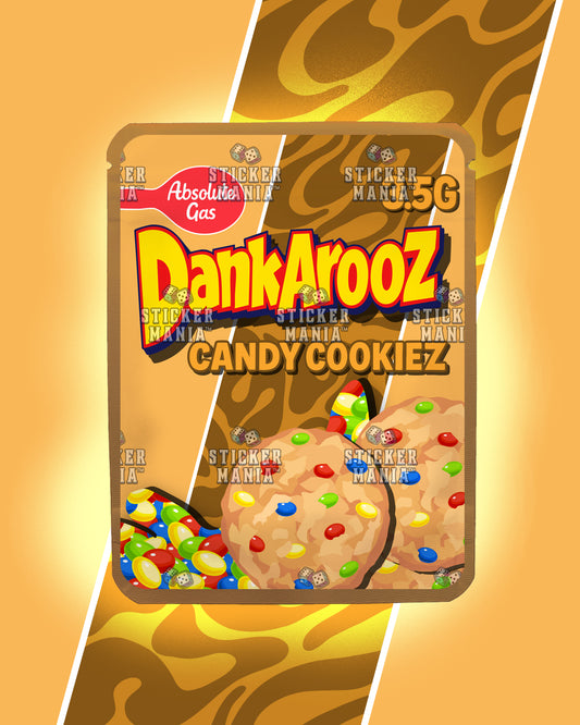 Dankarooz 2.0 Candy Cookiez | Pre-Made Sticker Bag | 3.5g