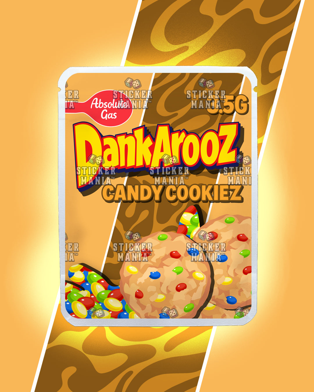 Dankarooz 2.0 Candy Cookiez | Pre-Made Sticker Bag | 3.5g