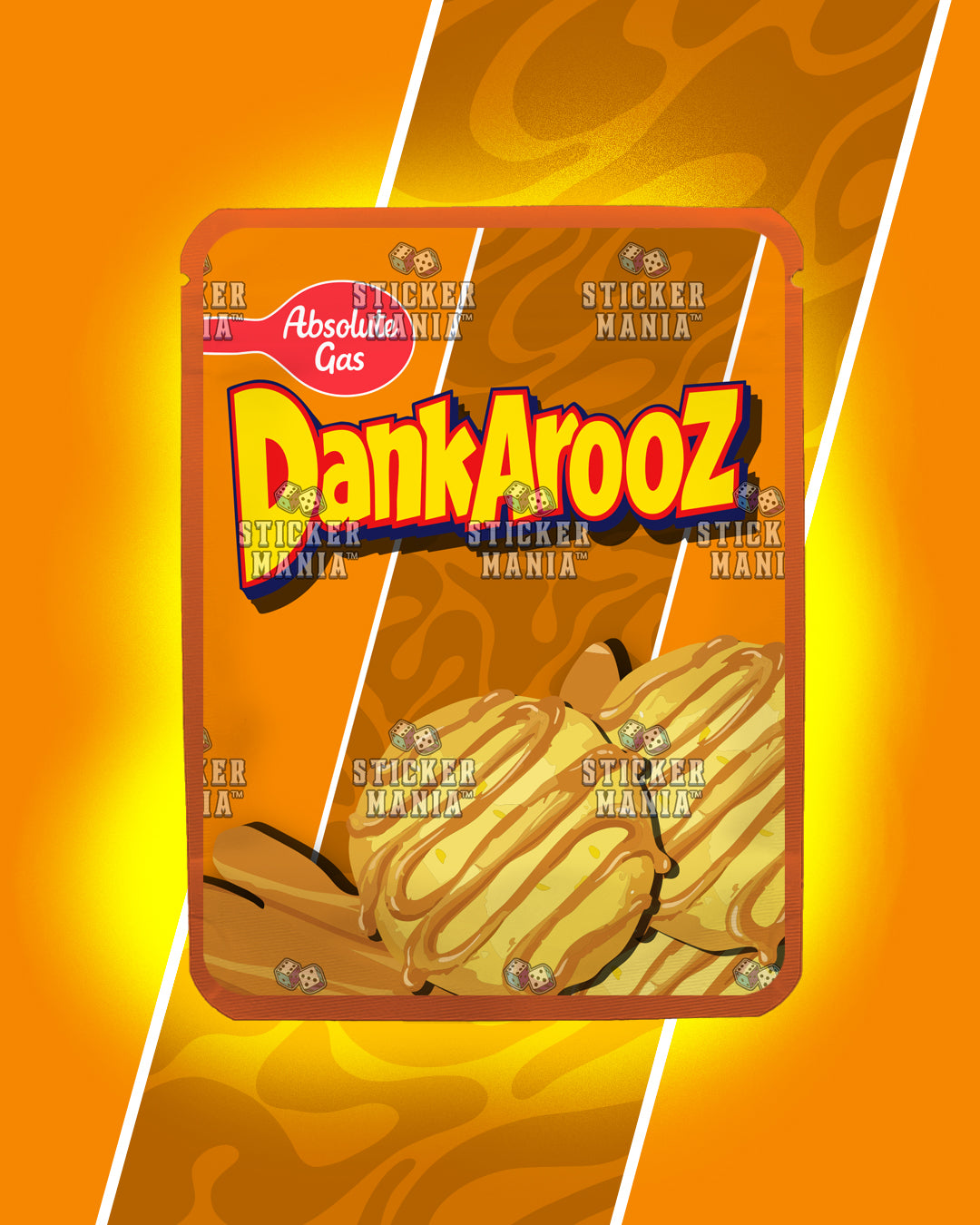 Dankarooz 2.0 Caramel Ribbon | Pre-Made Sticker Bag | 3.5g