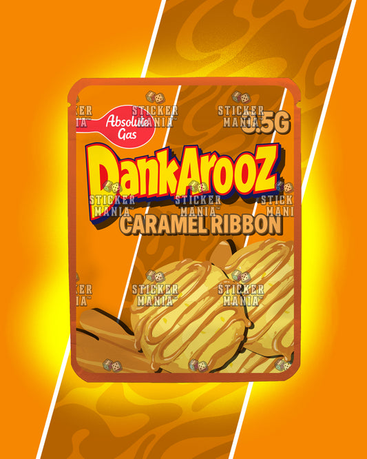 Dankarooz 2.0 Caramel Ribbon | Pre-Made Sticker Bag | 3.5g