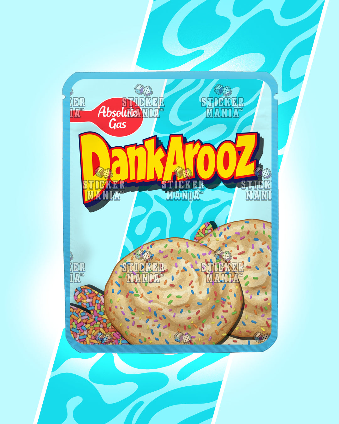 Dankarooz 2.0 Confetti Cookiez | Pre-Made Sticker Bag | 3.5g