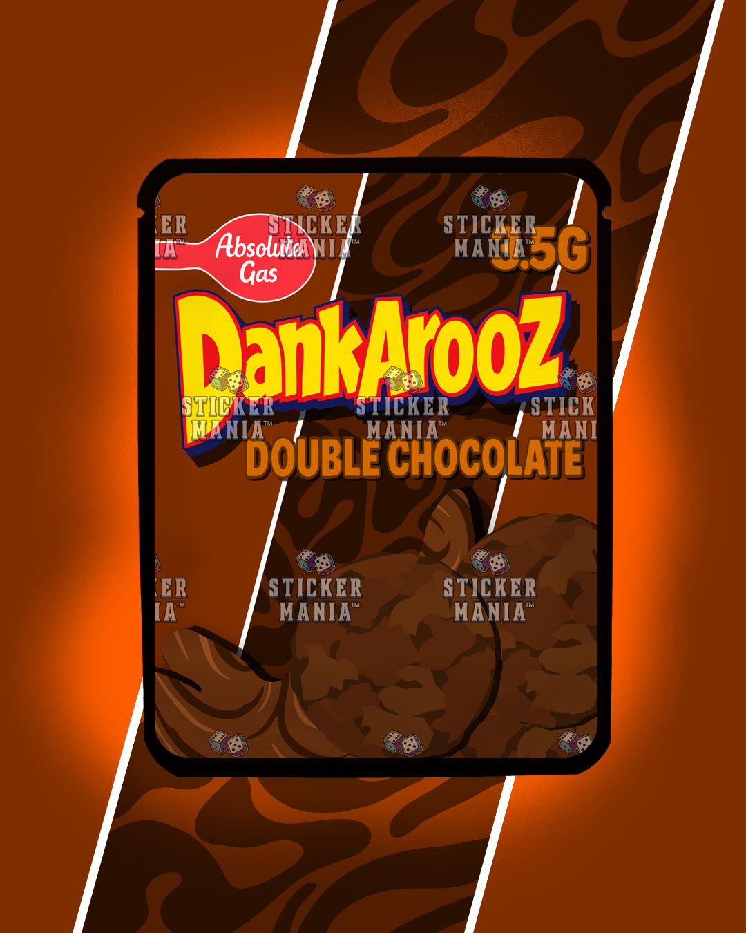 Dankarooz 2.0 Double Chocolate | Pre-Made Sticker Bag | 3.5g