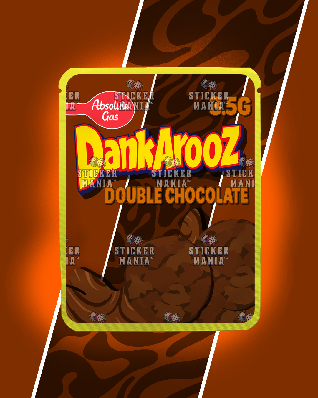 Dankarooz 2.0 Double Chocolate | Pre-Made Sticker Bag | 3.5g