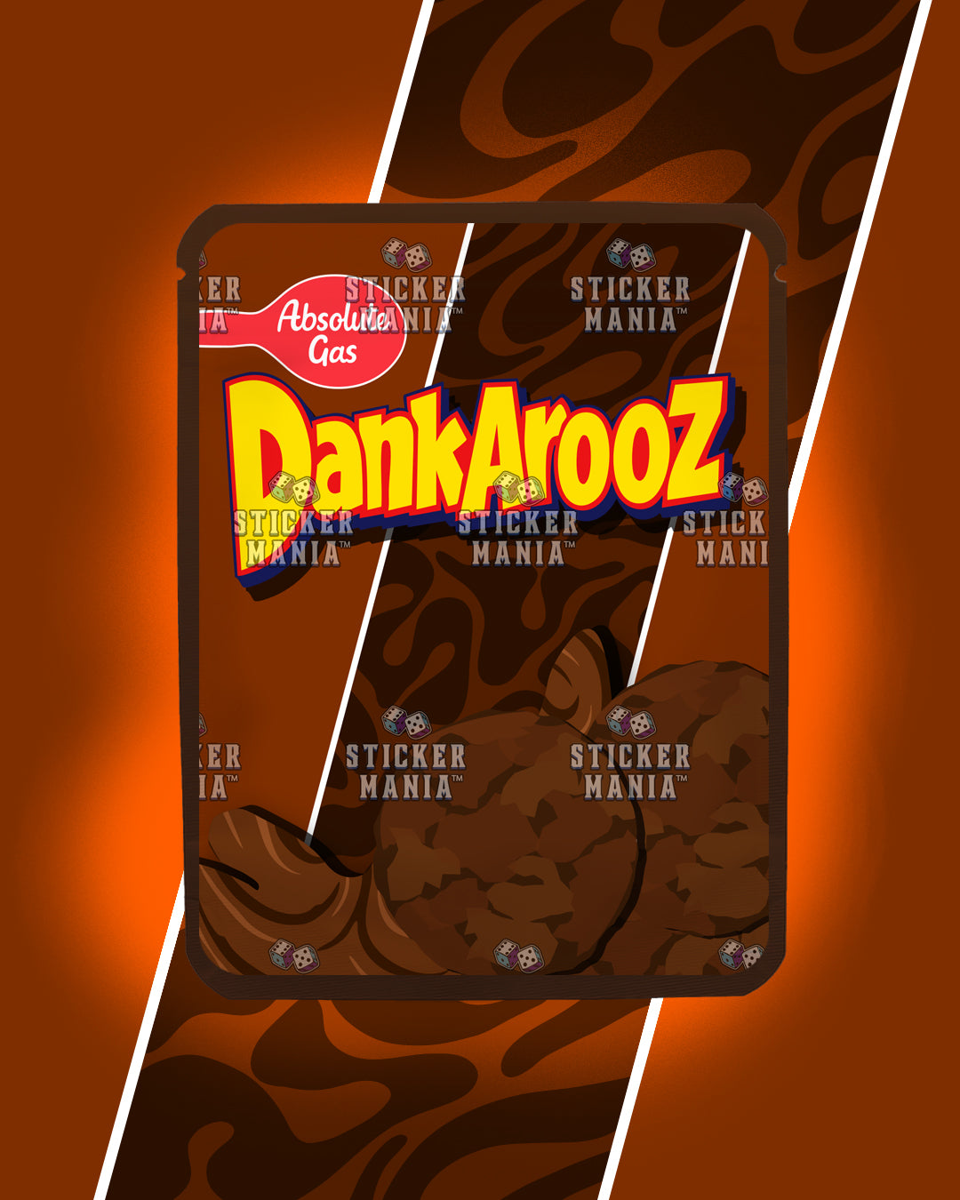 Dankarooz 2.0 Double Chocolate | Pre-Made Sticker Bag | 3.5g