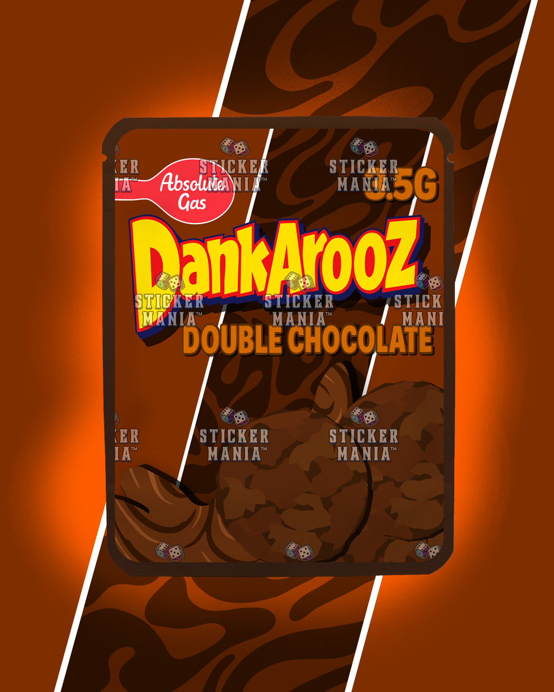 Dankarooz 2.0 Double Chocolate | Pre-Made Sticker Bag | 3.5g