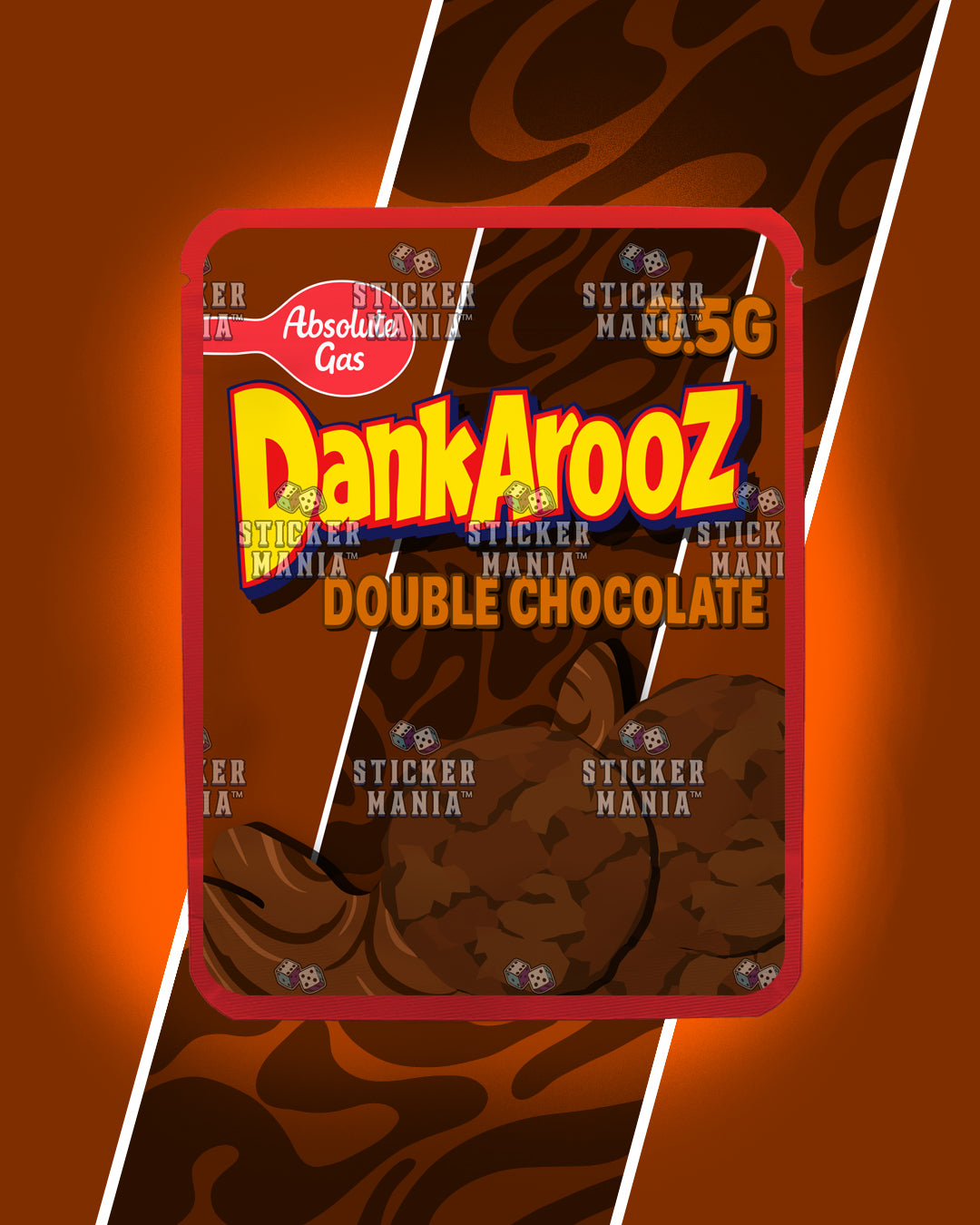 Dankarooz 2.0 Double Chocolate | Pre-Made Sticker Bag | 3.5g