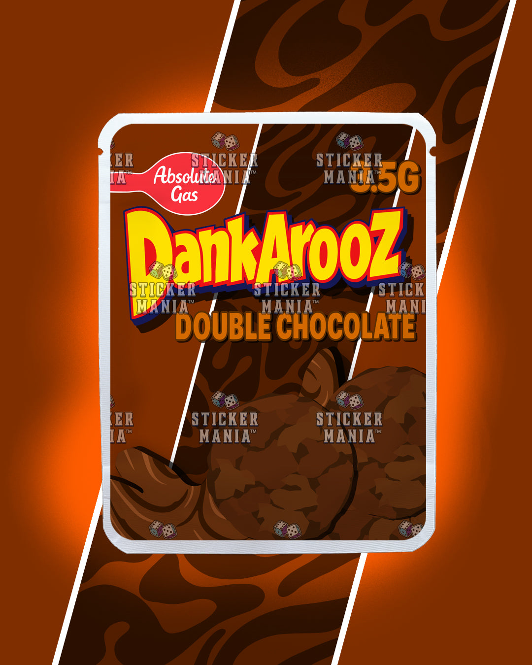 Dankarooz 2.0 Double Chocolate | Pre-Made Sticker Bag | 3.5g