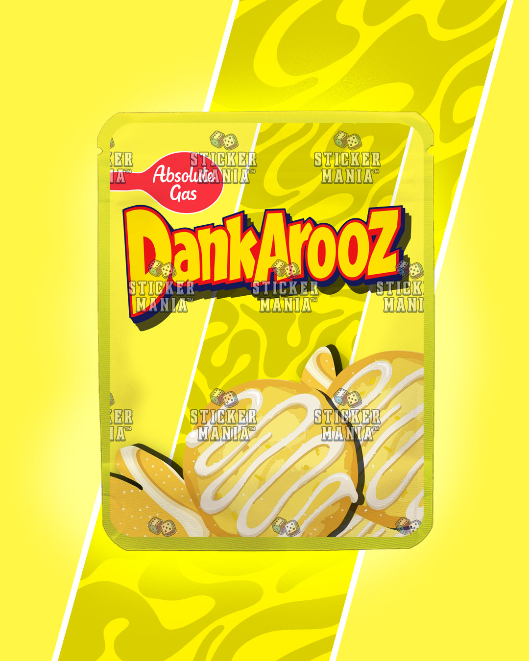 Dankarooz 2.0 Lemon Drop | Pre-Made Sticker Bag | 3.5g