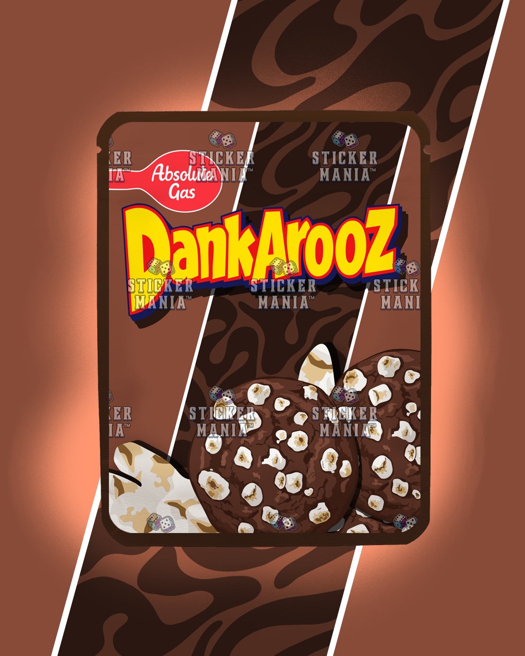 Dankarooz 2.0 Marshmallow Brownie | Pre-Made Sticker Bag | 3.5g