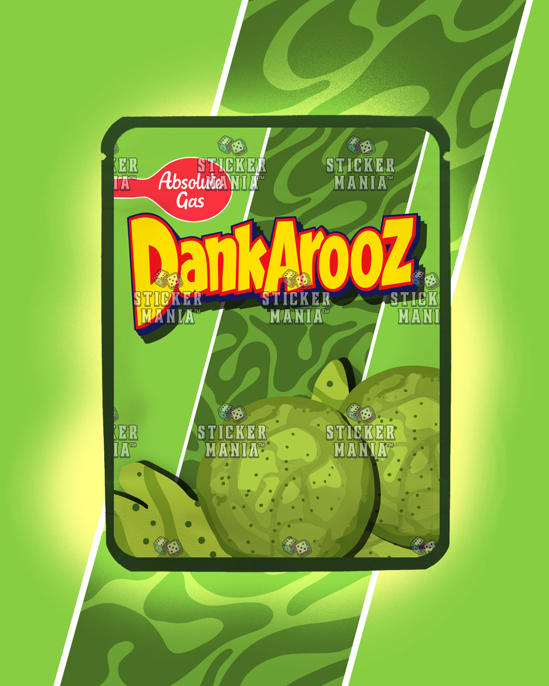 Dankarooz 2.0 Matcha Cookiez | Pre-Made Sticker Bag | 3.5g