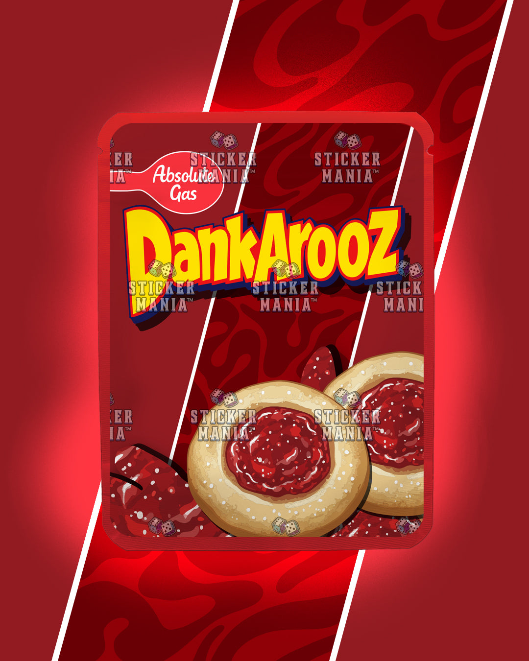 Dankarooz 2.0 Raspberry Jam | Pre-Made Sticker Bag | 3.5g