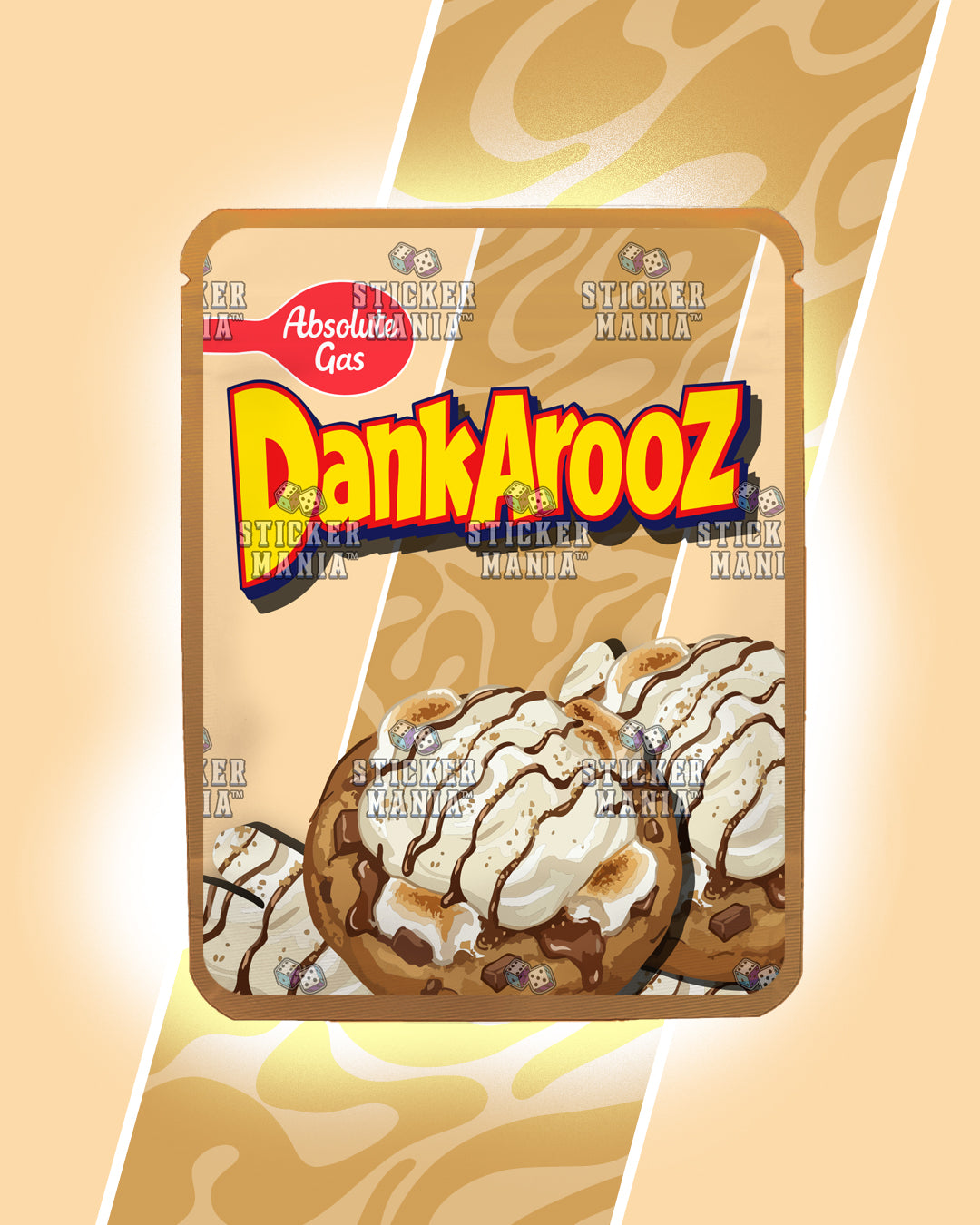 Dankarooz 2.0 Smores Cookiez | Pre-Made Sticker Bag | 3.5g