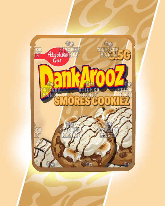 Dankarooz 2.0 Smores Cookiez | Pre-Made Sticker Bag | 3.5g