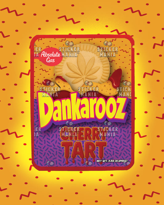 Dankarooz Cherry Tart | Pre-Made Sticker Bag | 3.5g
