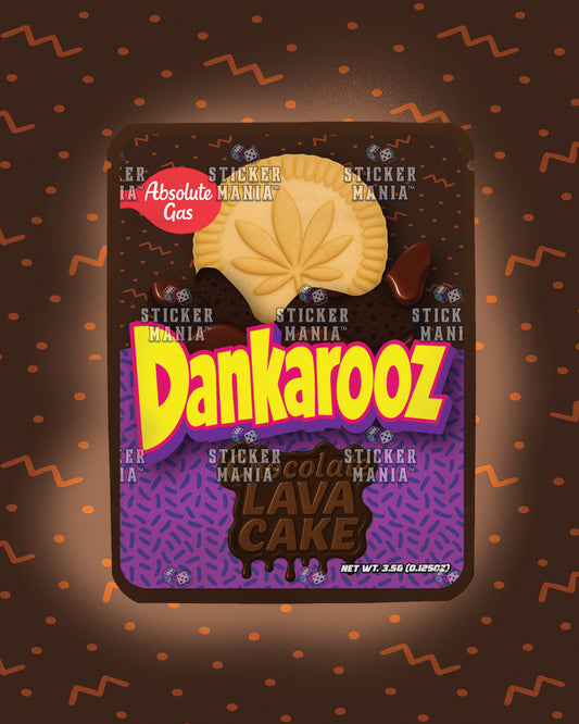 Dankarooz Chocolate Lava Cake | Pre-Made Sticker Bag | 3.5g