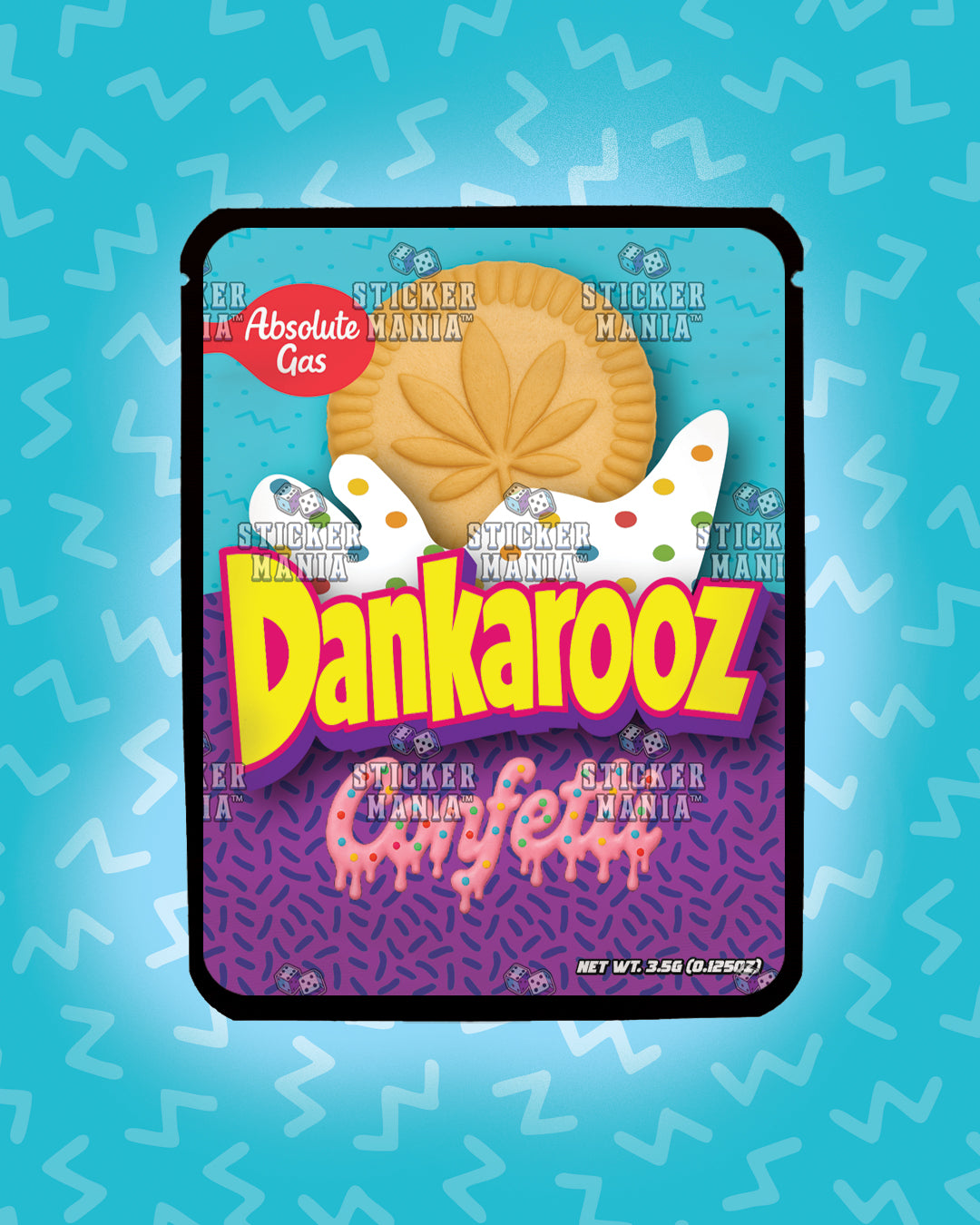 Dankarooz Confetti | Pre-Made Sticker Bag | 3.5g
