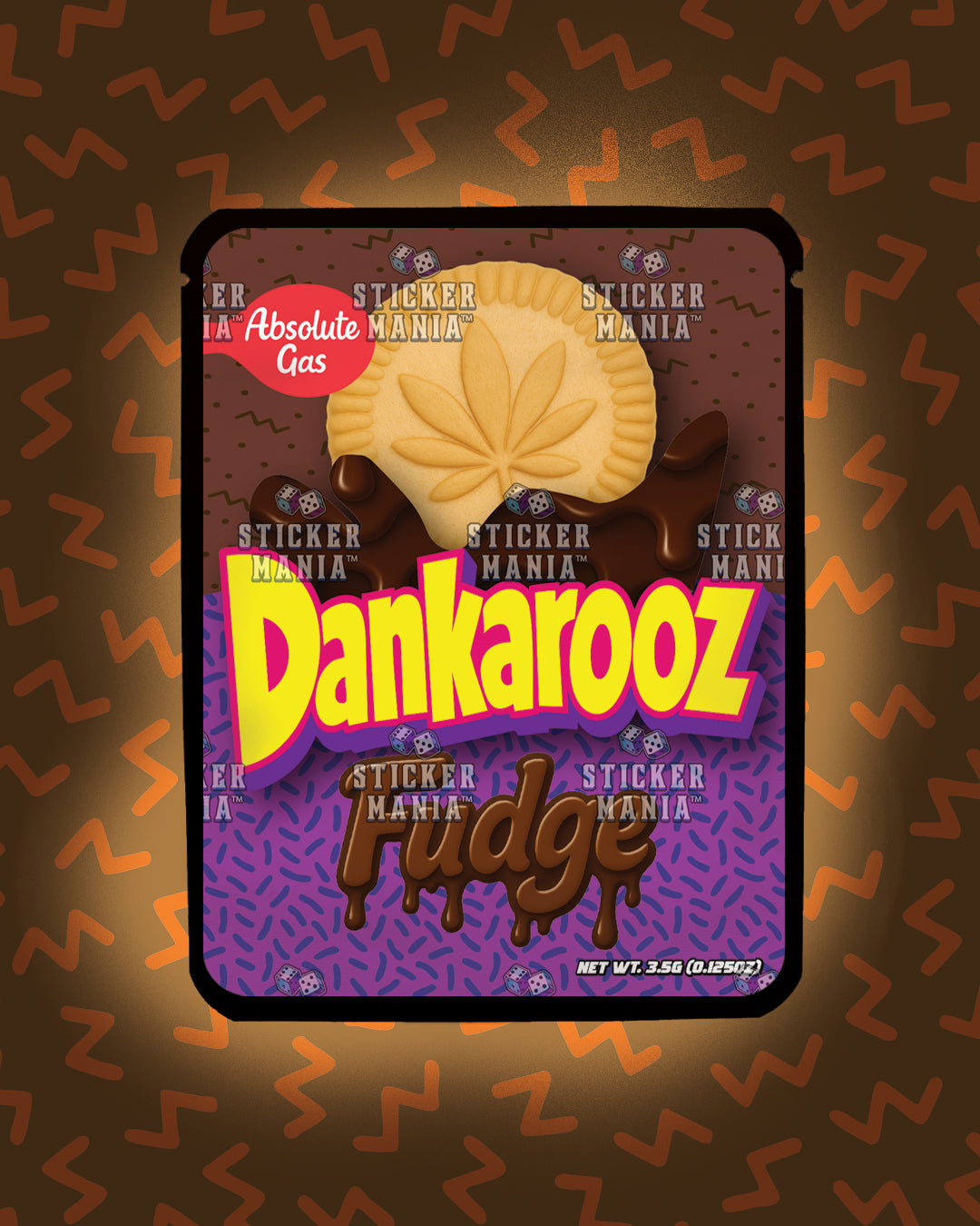 Dankarooz Fudge | Pre-Made Sticker Bag | 3.5g