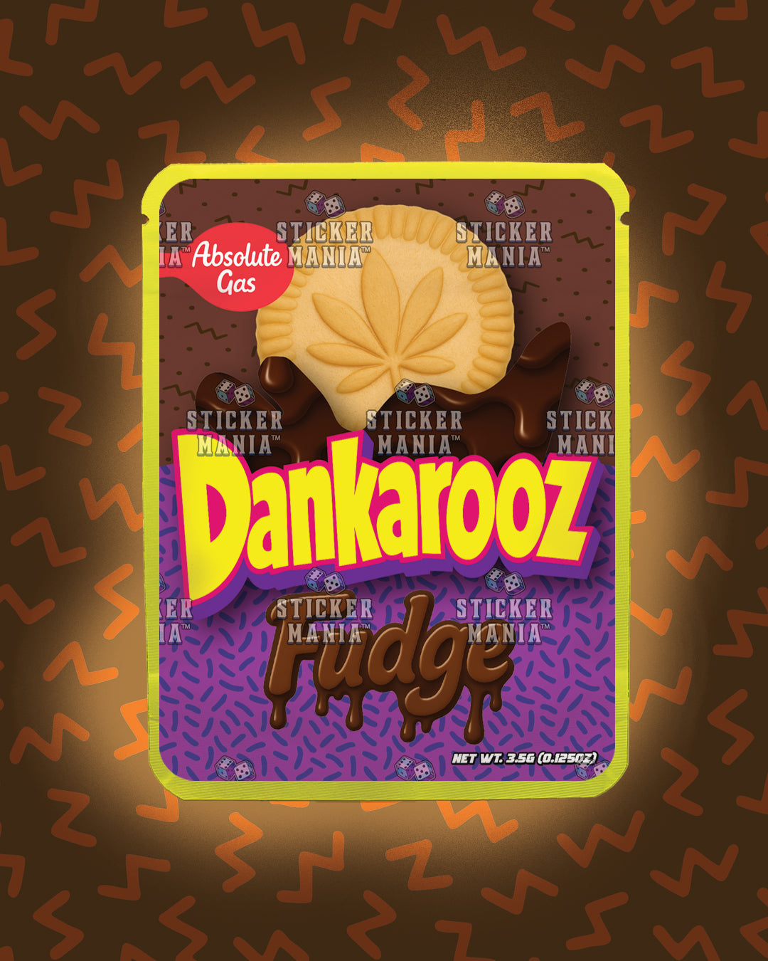 Dankarooz Fudge | Pre-Made Sticker Bag | 3.5g