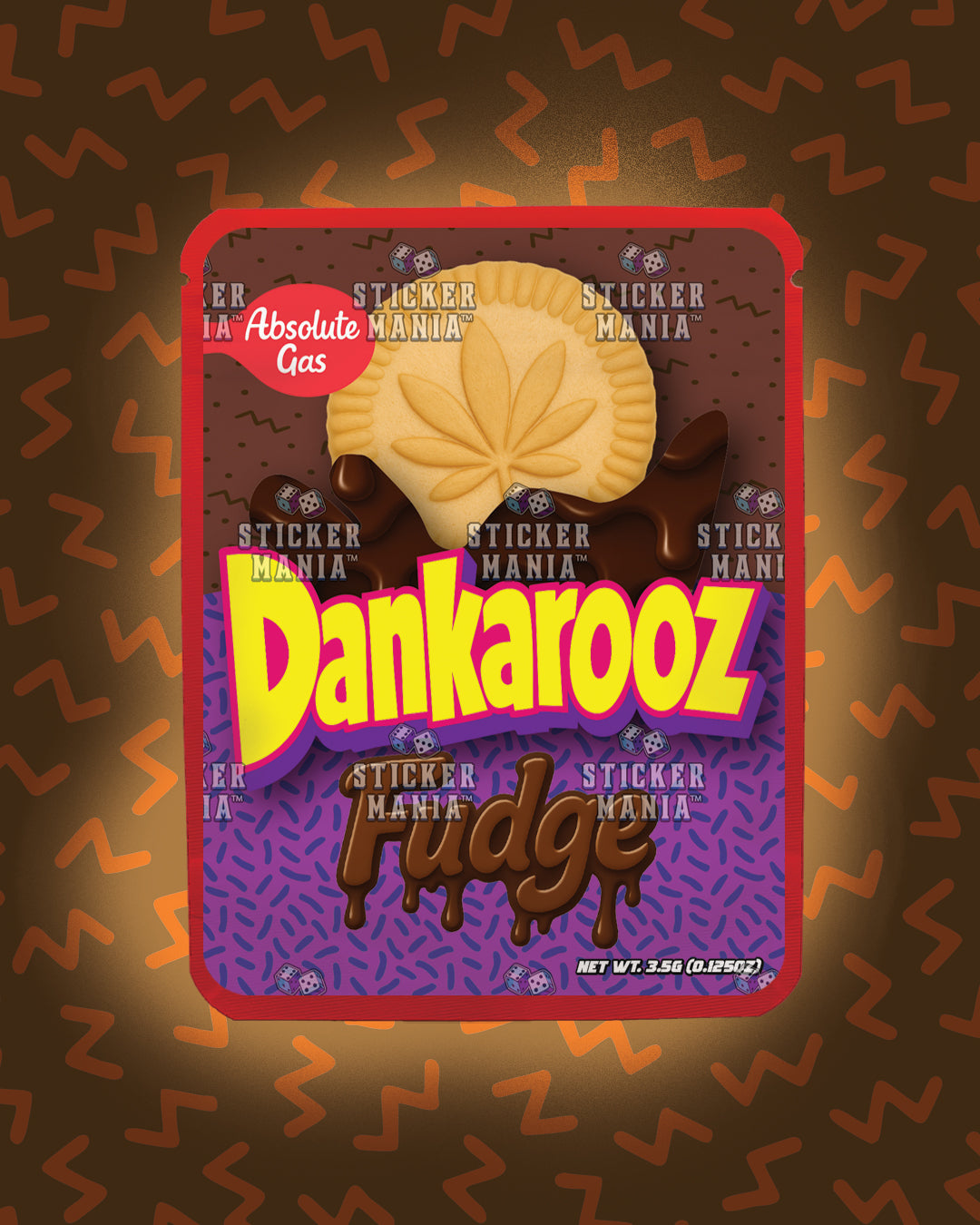 Dankarooz Fudge | Pre-Made Sticker Bag | 3.5g