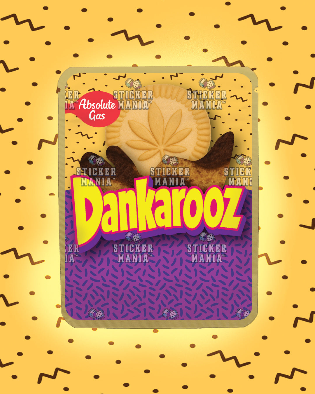 Dankarooz Marble Cake | Pre-Made Sticker Bag | 3.5g