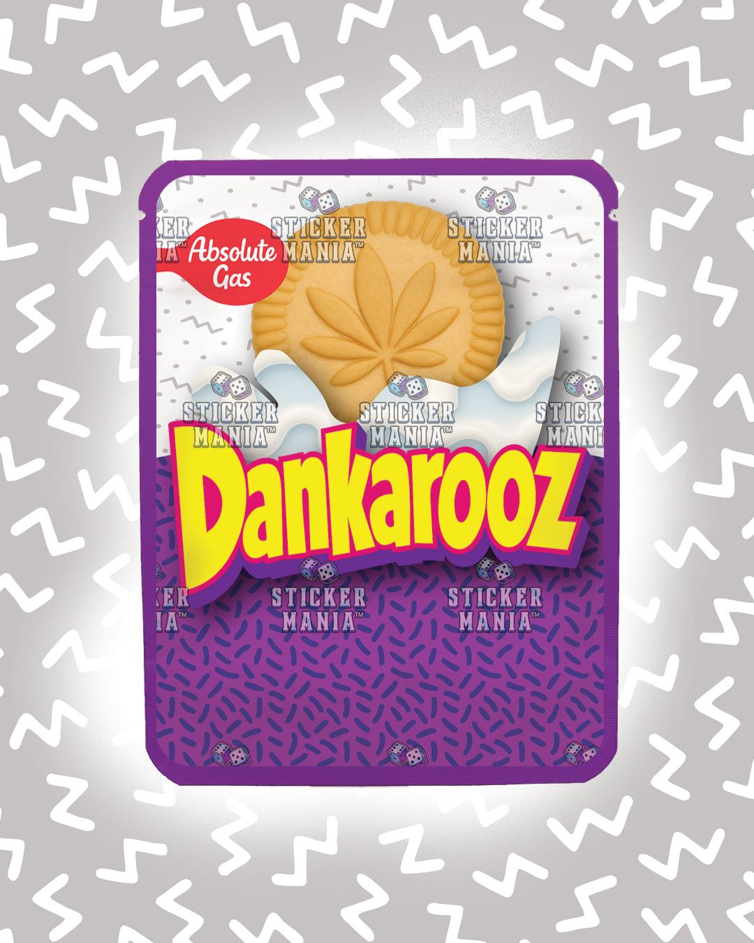Dankarooz Marshmallow | Pre-Made Sticker Bag | 3.5g