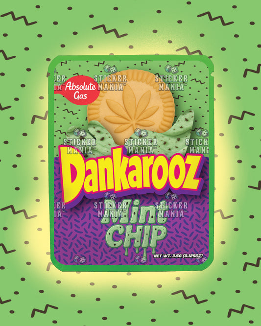 Dankarooz Mich Chip | Pre-Made Sticker Bag | 3.5g