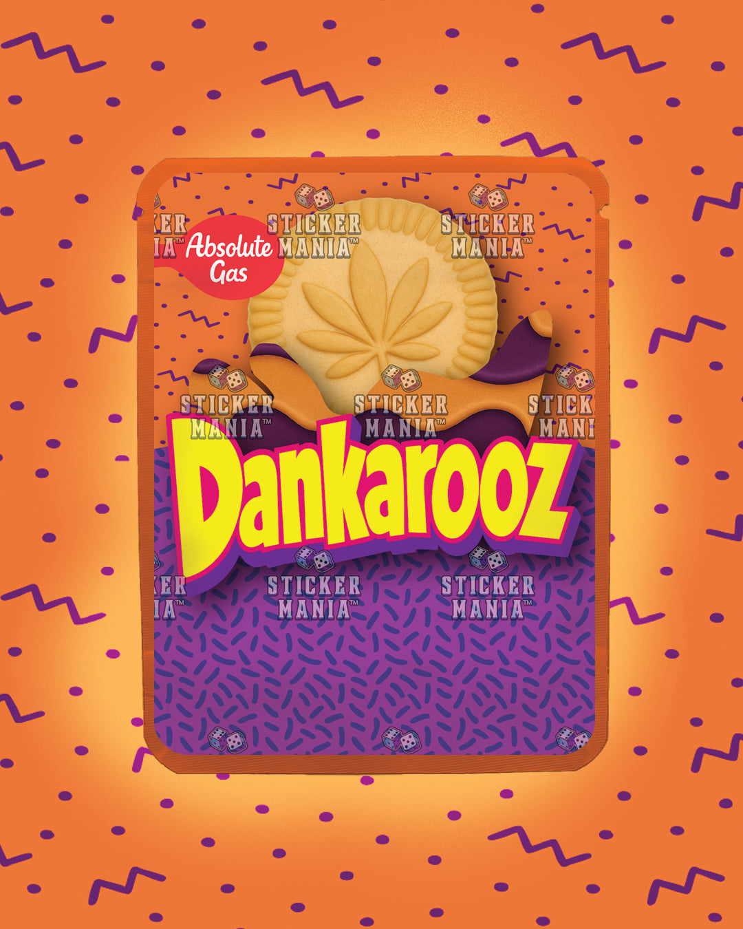 Dankarooz Peanut Butter & Jelly | Pre-Made Sticker Bag | 3.5g