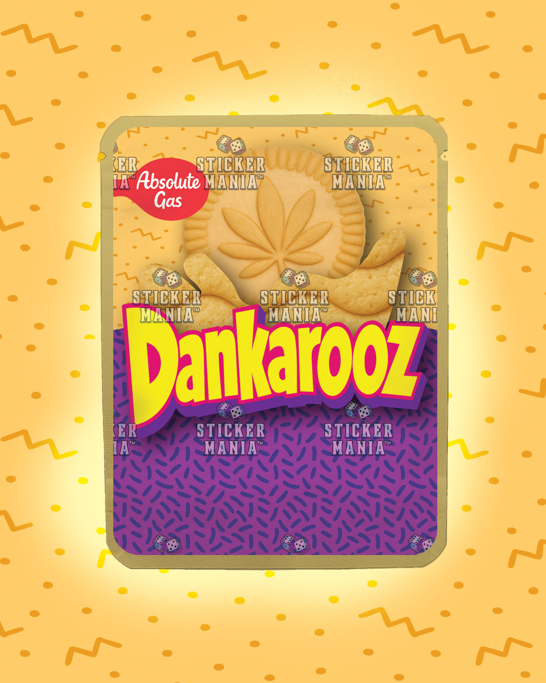 Dankarooz Sugar Cookies | Pre-Made Sticker Bag | 3.5g