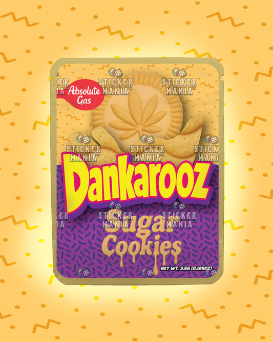 Dankarooz Sugar Cookies | Pre-Made Sticker Bag | 3.5g