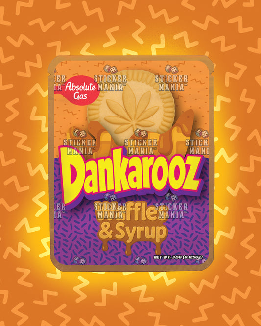 Dankarooz Waffles & Syrup | Pre-Made Sticker Bag | 3.5g