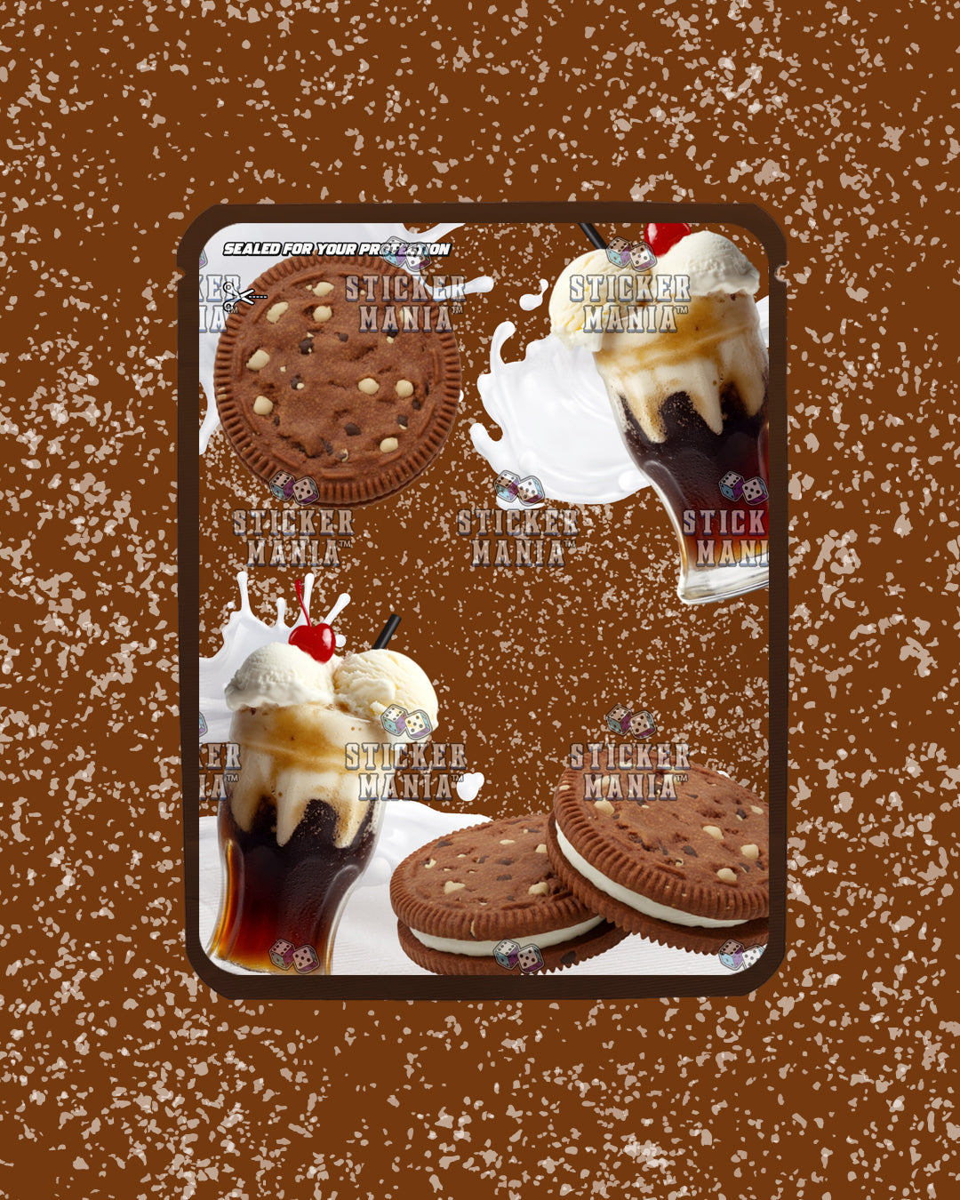 Dopeo Rootbeer Float | Pre-Made Sticker Bag | 3.5g