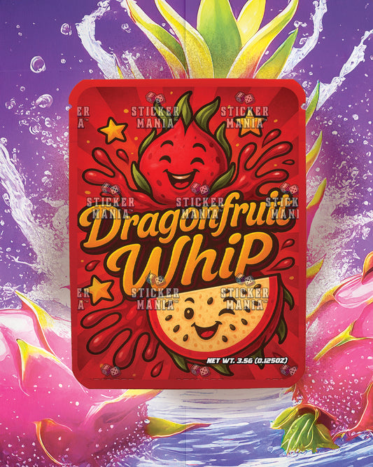 Dragonfruit Whip | Pre-Made Sticker Bag | 3.5g